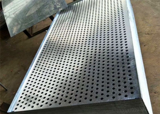 0.8mm Lubang Lembaran Aluminium Dekoratif Berlubang Untuk Filtrasi Cairan