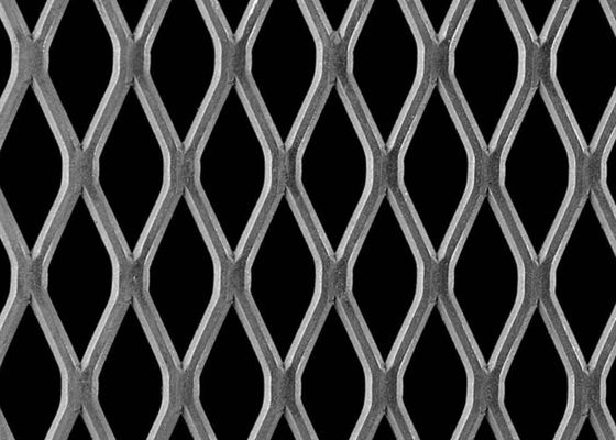 10mm X 20mm Galvanis Expanded Mesh Untuk Tapak Jalan / Tangga
