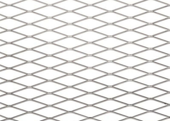Lembaran Berlian Rata 1.22 X 2.44m Expanded Mesh Grating 3.0mm Tebal